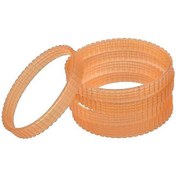 Resim F20a Elektrikli Planya Tahrik Kayışı 9,6 Mm X 5 Dayanıklı Yedek Turuncu 