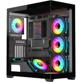 Resim Frisby Domınator 650W 80+ 7X120MM Argb Fan Mid Tower Atx Siyah Gaming (Oyuncu) Kasa 