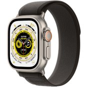 Resim Apple Watch Ultra GPS + Cellular 49mm Titanyum Kasa İz Döngüsü M/L Siyah 