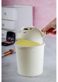 Resim Bears Mini Masaüstü Çöp Kutusu 1 Lt 