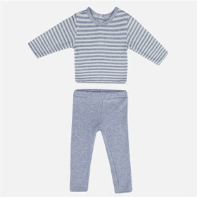 Resim Miespiga Çizgili Bebek Pijama Takımı (494039007) 