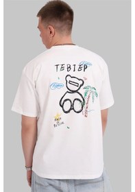 Resim Mybrandsy Y2k Unisex Oversize Tişört 377960340 Beyaz 