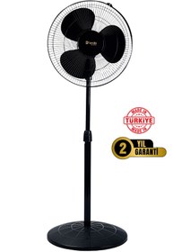Resim Dorcia Home Mistral 16 inç Vantilatör Fan Pervane Siyah 