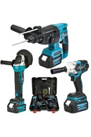 Resim Genel Markalar PH-SM023 Akülü 58vf Ultra 3lü Set (Mavi) 