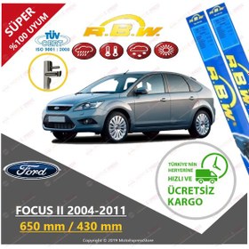 Resim Rbw Ford Focus 2 Kasa Hb 2004-2011 Ön Muz Silecek Takımı 