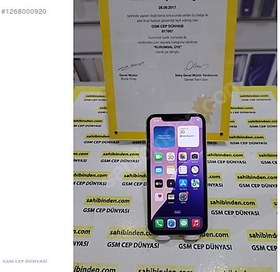 Resim Apple iPhone 11 İkinci El TR | 64 GB | Beyaz 