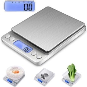 Resim Omarı BUFFER® Dijital Hassas Mutfak Terazisi Hassas Tartı 2000 Gr/01 Gr Hassasiyet 