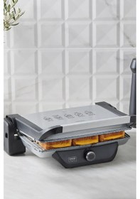 Resim Karaca Gastro Classic 2000 W 6 Dilim Izgara ve Tost Makinesi 