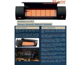 Resim Bugass Bs - 4 Serisi - Camsız Seramik Radyant Isıtıcılar 