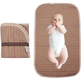 Resim Modakids Su Geçirmez Alt Açma Minderi Bakım Pedi Örtüsü Bebek Bezi Değiştirme Matı 