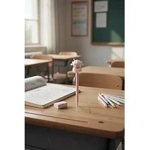Resim Nacario Miniso Mini Jel Kalem 0.5 mm Siyah Figürlü Tasarım 17.5 Cm, 2025054610102 
