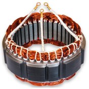 Resim NURSAN 182924 Statör 24v 120a Prestolıte Tip Bmc Belde Otobüs Man Otobüs Em Uzun Uçlu 