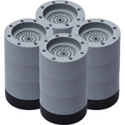 Resim Kosona Buzdolabı Ve Çamaşır Makinesi Yükseltici Paspas - Kayma Ve Sarsıntı Önleyici 8.5 Cm - Gri - 4 Adet 