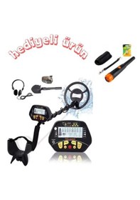 Resim Md 3028 Pro Altın Metal Dedektörü - Md 720 Pointer Hediye 