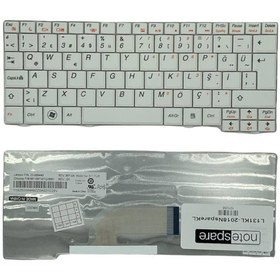 Resim Notespare Lenovo ile Uyumlu PK1308H3A40, PK1308H3A64, S1N-T6500, S1N-T6582 Notebook Klavye Beyaz TR 