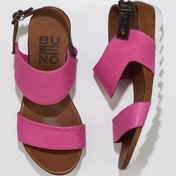 Resim Bueno Shoes Fuşya Deri Kadın Sandalet 01wj0802 