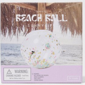 Resim Sunnylife | Inflatable Konfetili Plaj Topu 