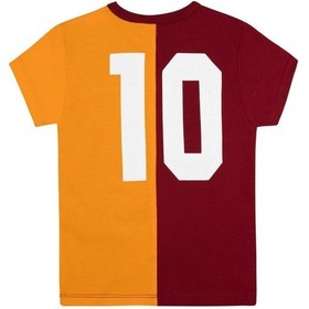 Resim Galatasaray Lisanslı Bebek Metin Oktay Forma Tshırt Sarı Kırmızı Sarı - Kırmızı 