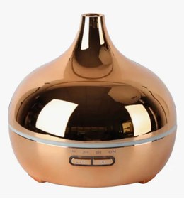 Resim Belle Fusion Hava Nemlendirici Parlak Gold Aromatik Oda Kokusu 550 Ml Kahve Aroma Difüzörü Buhar Nemlendırıcı 