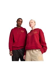Resim Puma Puma X Harry Potter Hoodie Unisex Günlük Sweatshirts 63009313 Kırmızı Kırmızı 