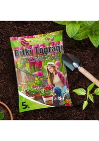 Resim Naturel Peat Bitki Toprağı - 5 Litre 100 