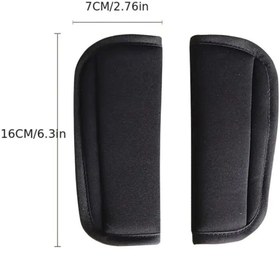 Resim SS Oto BEBEK KOLTUĞU EMNİYET KEMER PEDİ,(2 adet) Yumuşak kumaş Puset, Mama Sandalyesi , Araç koltuğu 