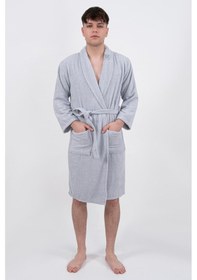 Resim Bonny Pamuk Ultrasoft Bornoz Nakışlı Bornoz Hediyelik Bornoz 1 