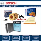 Resim Bmw 520I Benzin F10 Bosch Filtre Bakım Seti 2010-2016 