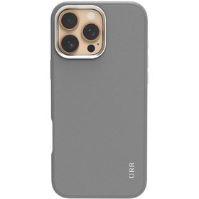 Resim URR İphone 16 Pro Max Innovative Leather Magsafe Kapak Titan Gri 