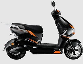 Resim Arora Zr7 Elektrikli Motosiklet Grafen Akülü Turuncu Renk 