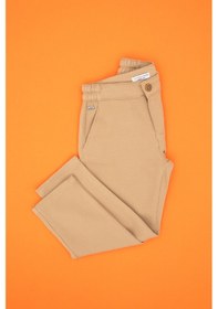 Resim U.s. Polo Assn. Erkek Çocuk Camel Pantolon Kanvas-chino 50317274-vr015 Camel 