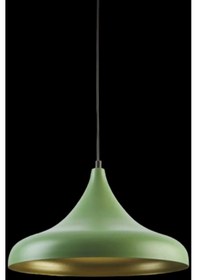 Resim Mylights Metal Yeşil Sarkıt Avize Modern Spor Avize 35cm Yeşil 