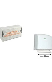 Resim Delixa K2B Z Katlı Kağıt Havlu Dispenseri Siyah 