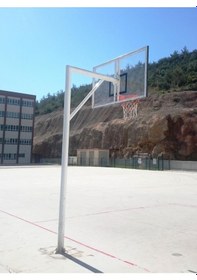 Resim Adelinspor Basketbol Potası Hidrolik Çember 105x180 15 MM Cam 