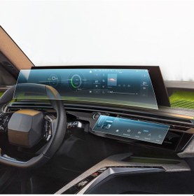Resim Peugeot 3008 Yeni 21 İnç Dijital Gösterge Navigasyon Ve Klima Uyumlu Nano Ekran Koruyucu 2 Li Set 