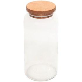 Resim Berry Ahşap Kapaklı Kavanoz - 1400 ml 