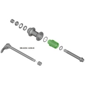 Resim Shimano Zee Fh-m648 Arka Göbek Flibber Y3t598070 