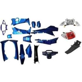 Resim Lifan Kaporta Seti Mavi Far Stop Dahil 