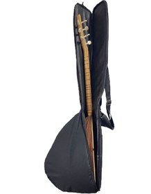 Resim bademüzik Bağlama Kılıfı Kısa Sap Kalın Softcase (Gigbag) Mat Kumaş 