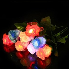 Resim Novahub Pembe Romantik Sevgililer Günü Hediyesi Işıltılı Gül Emülasyonel Gül Feneri Pembe Pembe 