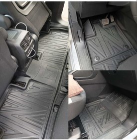 Resim Renault Clio/symbol 1999-2007 Araca Özel 4d Havuzlu Paspas Takımı Karbon 