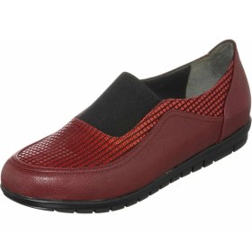 Resim Costo Shoes DRL7019 Bordo 4 Mevsim Gündelik Rahat Geniş Kalıp Büyük Numara Kadın Ayakkabısı 