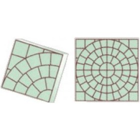 Resim Plastik Parke Taşı Kalıbı Tretuar K.Güneş(10Ad) 