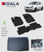 Resim Opel Corsa D 2006-2013 Uyumlu Paspas + Bagaj Havuz Seti 