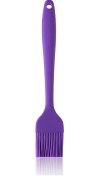 Resim Geeroyoo Yemek Kalitesi Silikon Yağ Fırçası - Isıya Dayanıklı, Kolay Dağıtım, Barbekü Ve Pastane İçin Mor Çok Renkli 