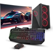 Resim Seclife GM-6798 I5-6400 16GB 512GB 4gb R9 370 400W Dos +27" Monitör Oyuncu Bilgisayarı 