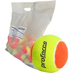 Resim 7 Yaş Turuncu Noktalı Tenis Topu 48 Li Paket Tb7 