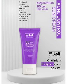 Resim W-lab Kozmetik Madeleb Krem 40 Ml Ve W Lab Akne Kontrol Güneş Kremi 50 Ml 