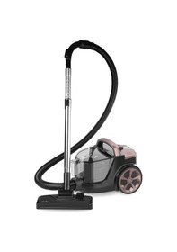 Resim Simfer SK-6301 Clean Power S4 Toz Torbasız Yatay Süpürge Rosegold + 5.5 Lt Slient Pro Mekanik Airfryer 