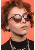 Resim Focus On TS003-P Oscar Matte Brown Polarize Erkek Güneş Gözlüğü 